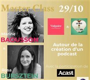 Masterclass avec Marine Baousson et Rosa Bursztein La Nouvelle Seine Affiche