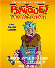 Panique à la maison de retraite La Cantarelle Affiche