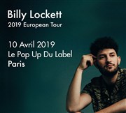 Billy Lockett Pop up du Label Affiche