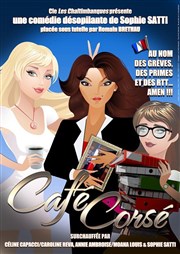 Café corsé Le Thtre Le Tremplin Affiche