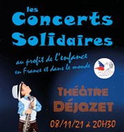 Concerts solidaires pour l'enfance en France et dans le monde Thtre Djazet Affiche