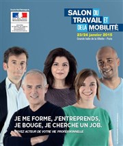 Salon du Travail et de la Mobilité Professionnelle Grande Halle de la Villette Affiche