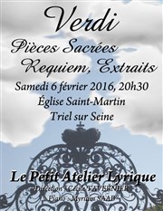 Le Petit Atelier Lyrique Eglise St Martin Affiche