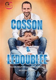 Arnaud Cosson et Cyril Ledoublée dans Un con peut en cacher un autre Thtre  l'Ouest Auray Affiche