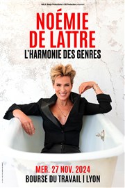 Noémie de Lattre dans L'harmonie des genres Bourse du Travail Lyon Affiche