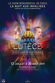 La Nuit aux Invalides | Lutèce 3000 ans d'histoires Cour d'Honneur des Invalides Affiche