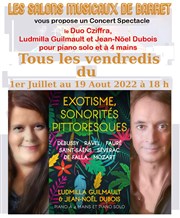 " Exotisme " sonorités pitorresques spectacle musical | par le Duo Cziffra pianistes à 4 mains Phoenix Arts Affiche