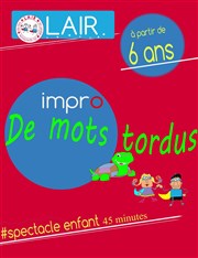 Impro de mots tordus L'Optimist Affiche