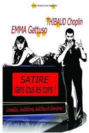 Satire dans tous les coins ! Thtre des 3 Acts Affiche