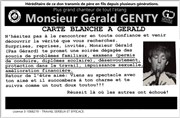 Carte Blanche à Gérald Genty La Dame de Canton Affiche