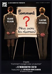 Comment ? (Nous avons les réponses) Art Studio Thtre Affiche