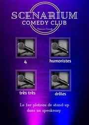 Scenarium Comedy Club Scenarium Paris Affiche