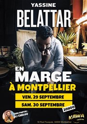 Yassine Belattar dans En marge Kawa Thtre Affiche