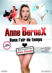 Anne Bernex Dans l'air du temps Contrepoint Caf-Thtre Affiche