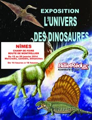 L'univers des dinosaures | - Nîmes Chapiteau L'Univers des dinosaures Affiche