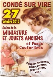 Salon des jouets, jeux anciens et des puces couturières Salle Cond espace Affiche