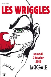 Les Wriggles La Cigale Affiche