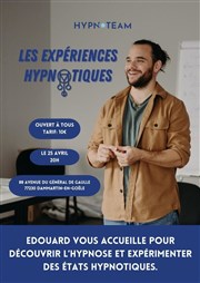 Les expériences hypnotiques Salle Hypnoteam Affiche