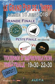 Les Finales du Grand Pari de l'impro AGECA Affiche