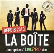 La Boîte, l'entreprise s'improvise Thtre du Centre d'Animation Mathis Affiche