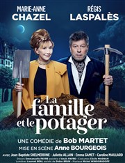 La famille et le potager | avec Marie-Anne Chazel et Régis Laspalès Thtre de Longjumeau Affiche