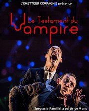 Le testament du vampire Grenier Thtre Affiche