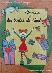 Clarisse et les boites de Noël version crèche L'Archange Thtre Affiche