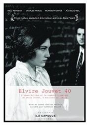 Elvire Jouvet 40 Thtre de Poche Montparnasse - Le Poche Affiche