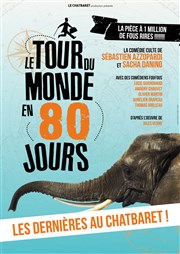 Le tour du monde en 80 jours Le Chatbaret Affiche