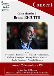 Carte Blanche à Bruno Rigutto Eglise des Billettes Affiche