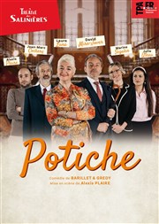 Potiche Thtre des Salinires Affiche