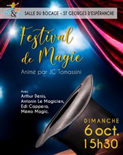 Plateau de Magicien avec 5 artistes Salle du Bocage Affiche