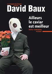 David Baux dans Ailleurs le caviar est meilleur Thtre Divadlo Affiche