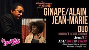 Duo Viviane Ginape et Alain Jean-Marie - Hommage à George Gershwin Le Baiser Sal Affiche