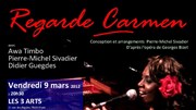 Regarde Carmen Les 3 Arts Affiche