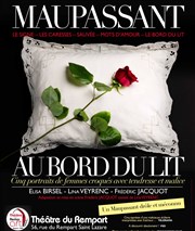 Au bord du lit Thtre du Rempart Affiche