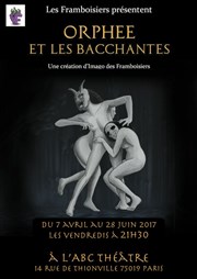 Orphée et les bacchantes ABC Thtre Affiche