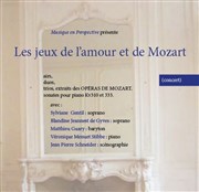 Les jeux de l'amour et de Mozart Thtre de Nesle - grande salle Affiche