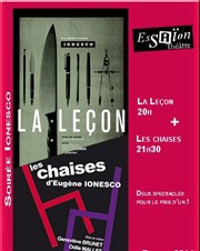 Soirée Ionesco Thtre Essaion Affiche