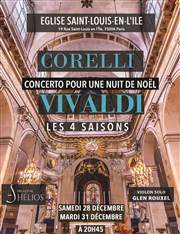 Concerto pour une Nuit de Noël de Corelli Eglise Saint Louis en l'le Affiche