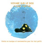 Voyage sur le dos d'une tortue Au Rikiki Affiche