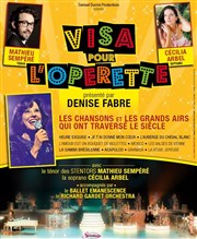 Visa pour l'opérette Espace Vergze Affiche