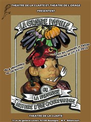 La Grande Papille ou la fabuleuse histoire d'une gourmandise Thtre de la Clart Affiche