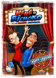 Néné et Bichoko dans Les happy loosers Thtre Portail Sud Affiche