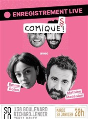 Comique ! en Live Le Solo Affiche