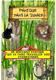 Yordan ventriloque dans Panique dans la jungle Thtre Le Climne Affiche