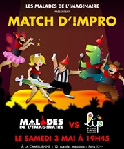 Match d'impro ! Les malades de l'imaginaire vs la LIP La Camillienne Affiche