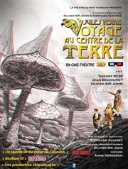 Voyage au centre de la terre Thtre du Pont Tournant Affiche