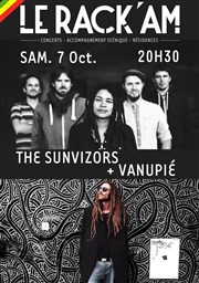 The Sunvizors + Vanupié Le Rack'am Affiche