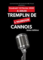 Tremplin d'humour cannois Mjc Picaud Studio 13 Affiche